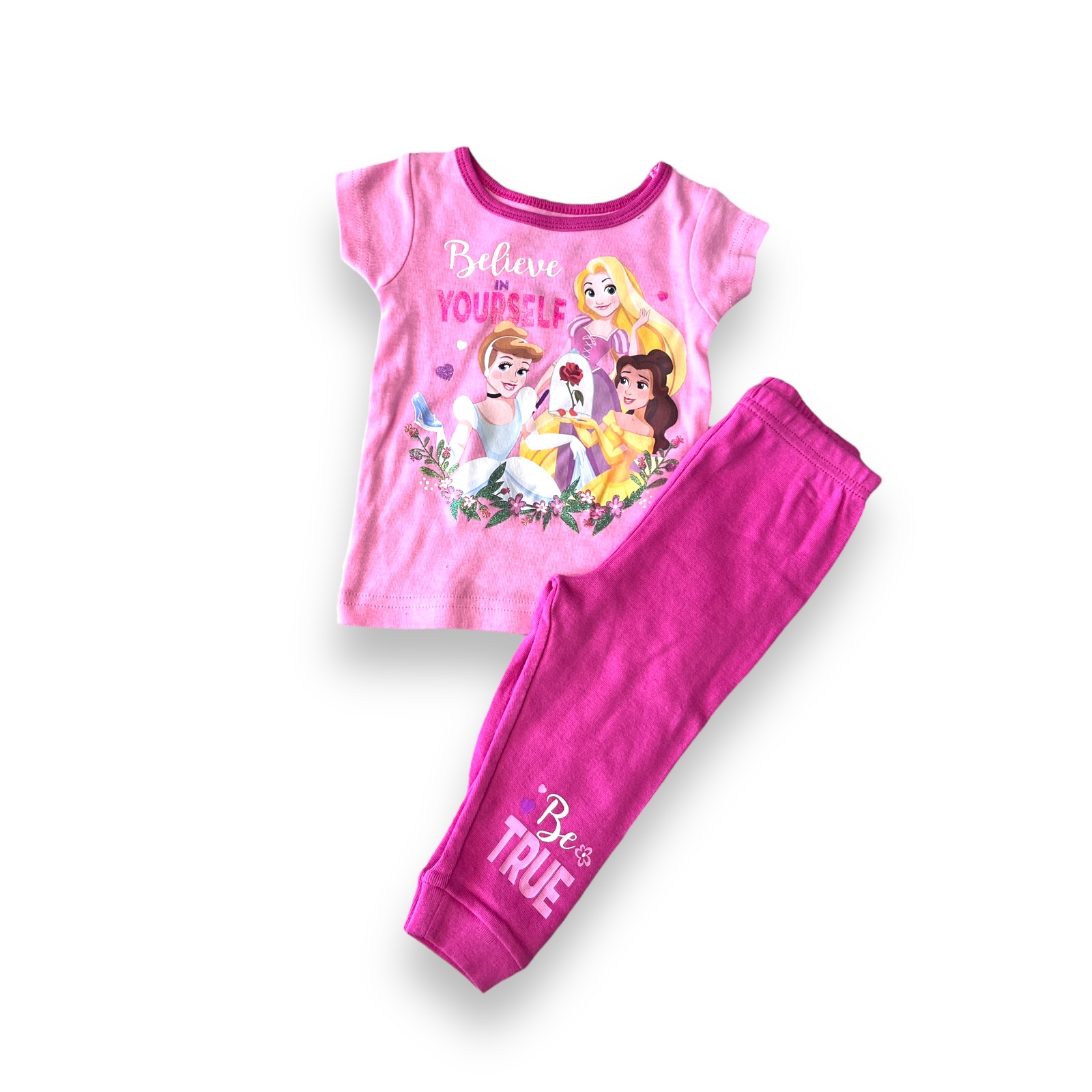 Conjunto Bebé Polera y Leggins Princesas Disney