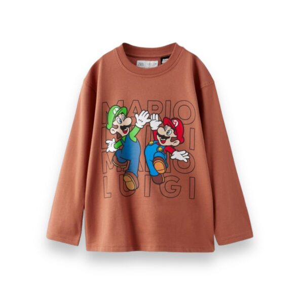 Polera Niños Super Mario