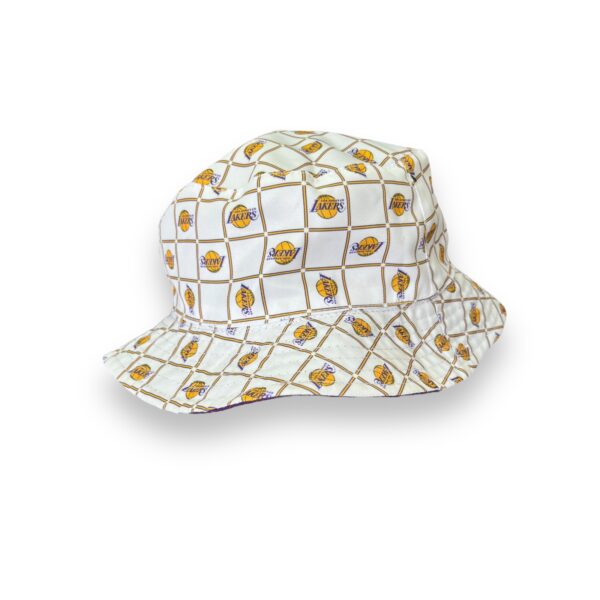 Gorro Bucket Unisex Los Lakers - Imagen 4