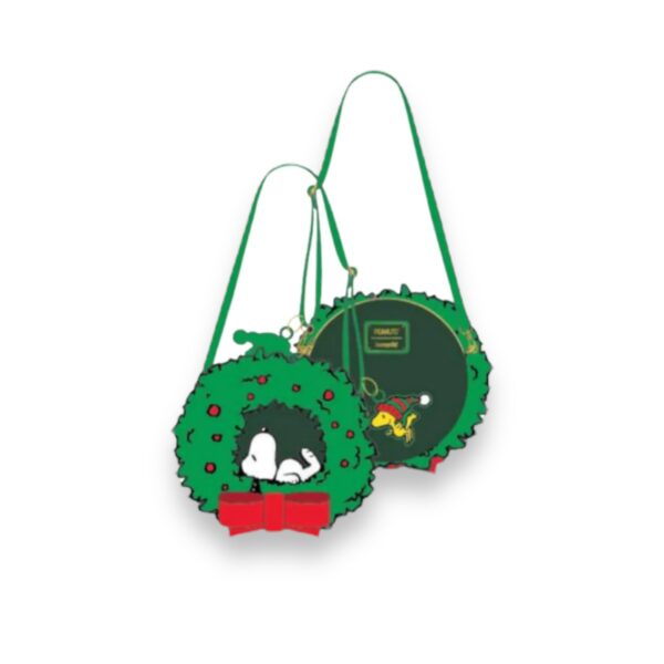 Crossbody Loungefly Snoopy Navidad