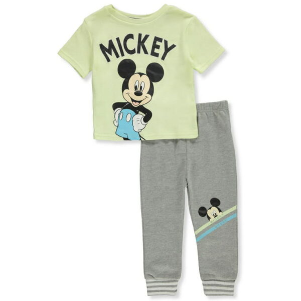 Conjunto Niños Polera y Jogger Mickey Mouse