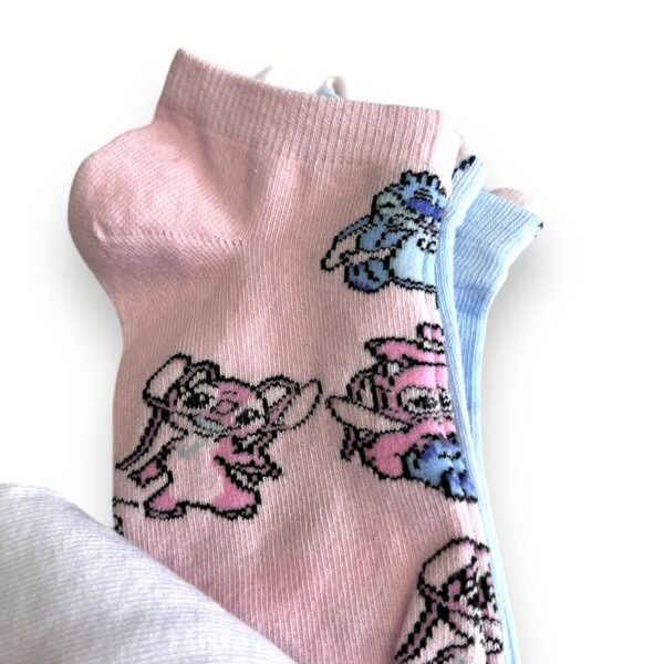 Pack 3 Calcetines Mujer Stitch - Imagen 3