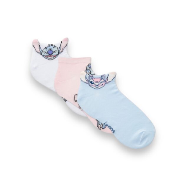 Pack 3 Calcetines Mujer Stitch