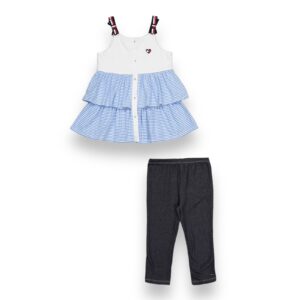 Conjunto Bebé Polera y Leggins Tommy Hilfiger