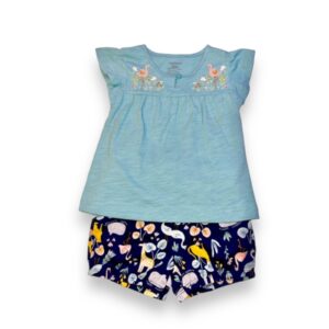 Conjunto Niña Polera y Short Carter's