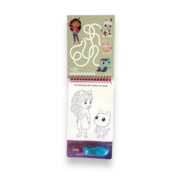 Libro Para Colorear Aqua Magic La casa de muñecas de Gabby - Imagen 4