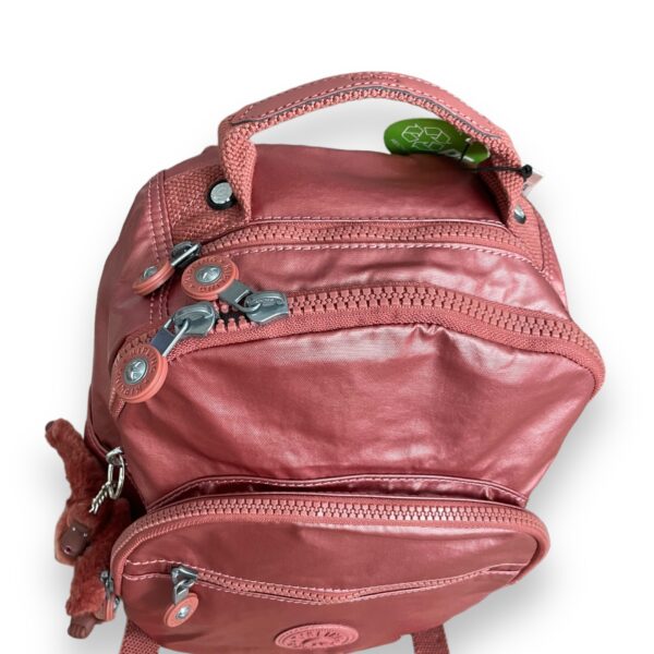Mochila Seoul S Copper Metallic Kipling - Imagen 2