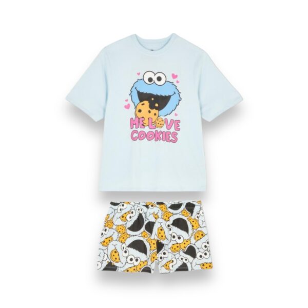 Pijama Mujer Monstruo de las Galletas Plaza Sésamo