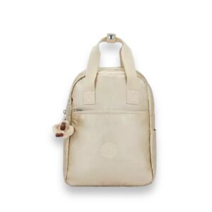 Mochila Siva Starry Gold Metallic Kipling