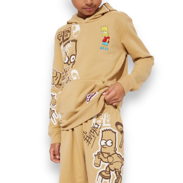 Conjunto Niño Polerón y Short Bart Simpson - Imagen 2