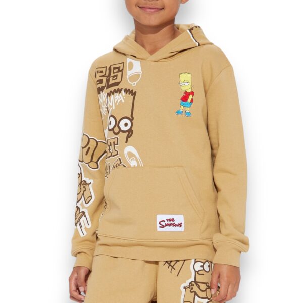 Conjunto Niño Polerón y Short Bart Simpson - Imagen 6