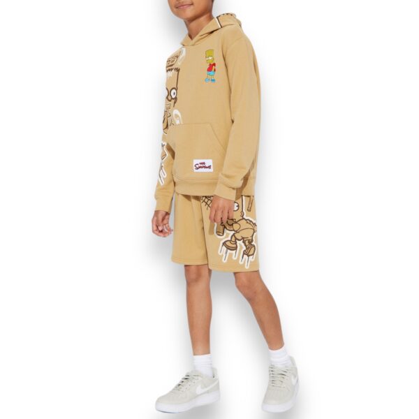 Conjunto Niño Polerón y Short Bart Simpson