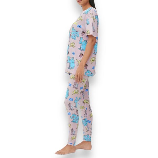 Pijama Polera Mujer Monsters Inc - Imagen 4