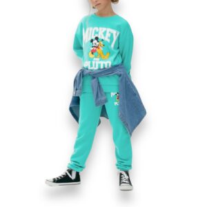 Conjunto Niña Polerón y Jogger Mickey Mouse