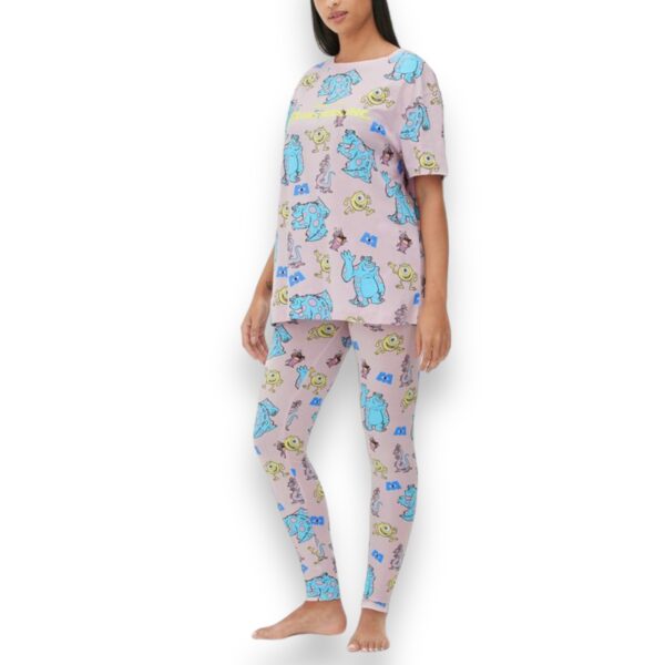 Pijama Polera Mujer Monsters Inc - Imagen 7