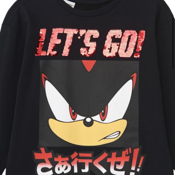 Polera Niños Diseño Lentejuela Sonic - Imagen 4