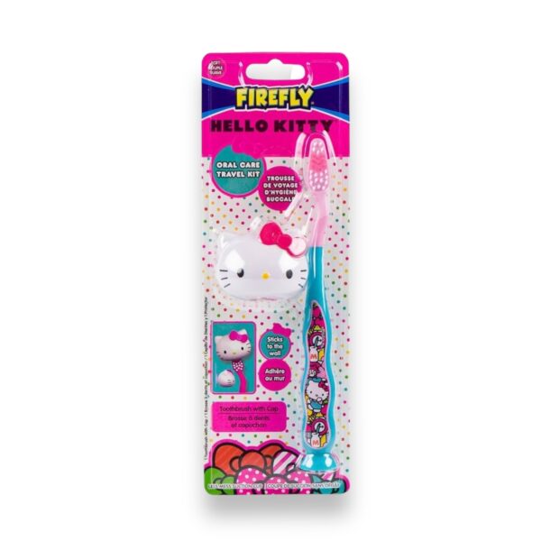 Cepillo de Dientes con Tapa Hello Kitty