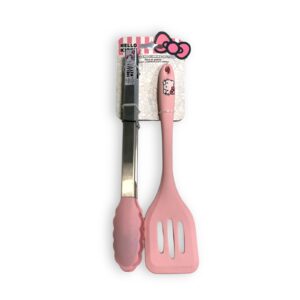 Set Tenazas y Espatula Hello Kitty