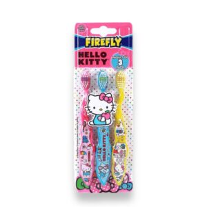 Set 3 Cepillos de Dientes Hello Kitty