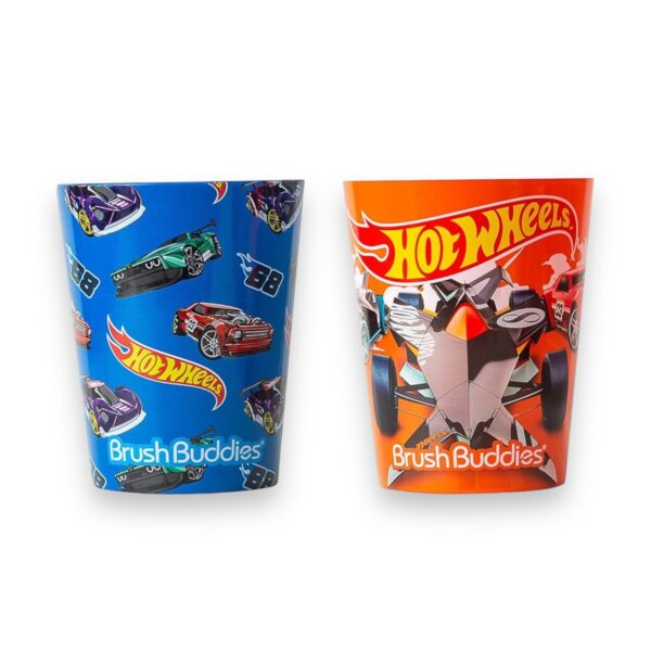 Set 2 Cepillos de Dientes y Vasos Hot Wheels - Imagen 2