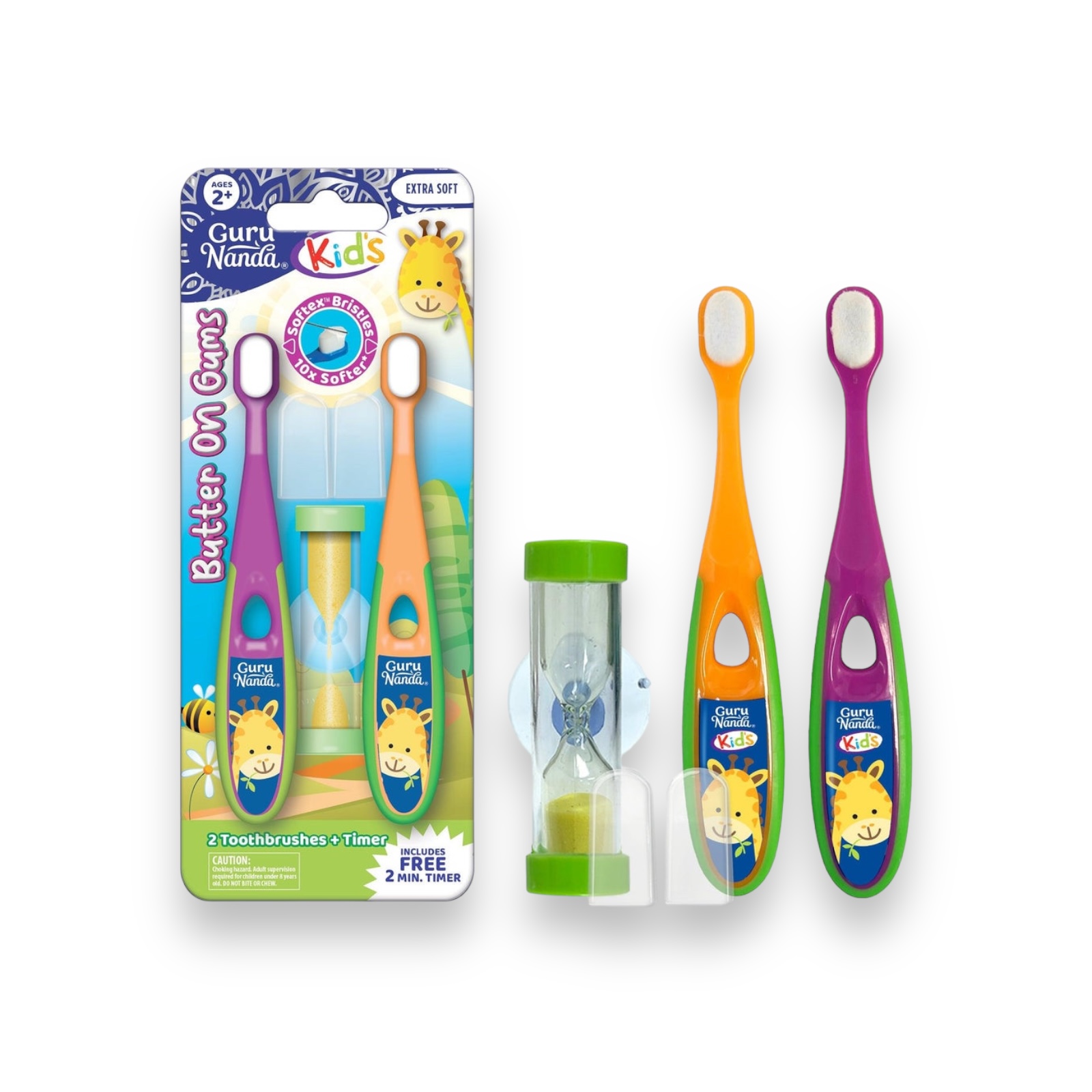 Set 2 Cepillos de Dientes Con Temporizador