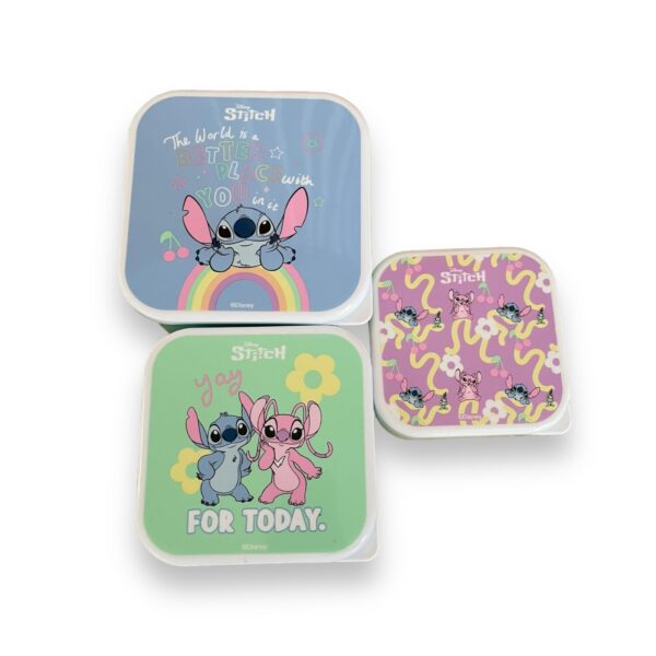 Set 3 Contenedores Angel & Stitch - Imagen 3