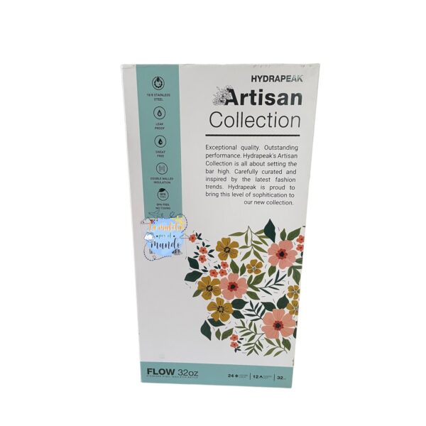 Botella Térmica Hydrapeak Artisan Flores 32 oz - Imagen 3