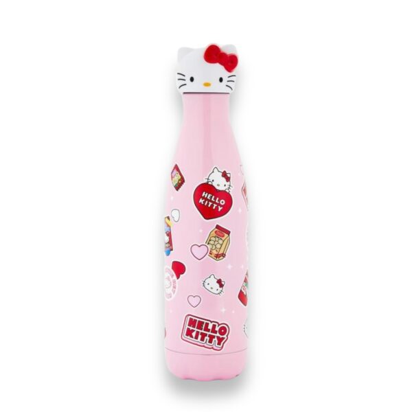 Botella Metálica Hello Kittty
