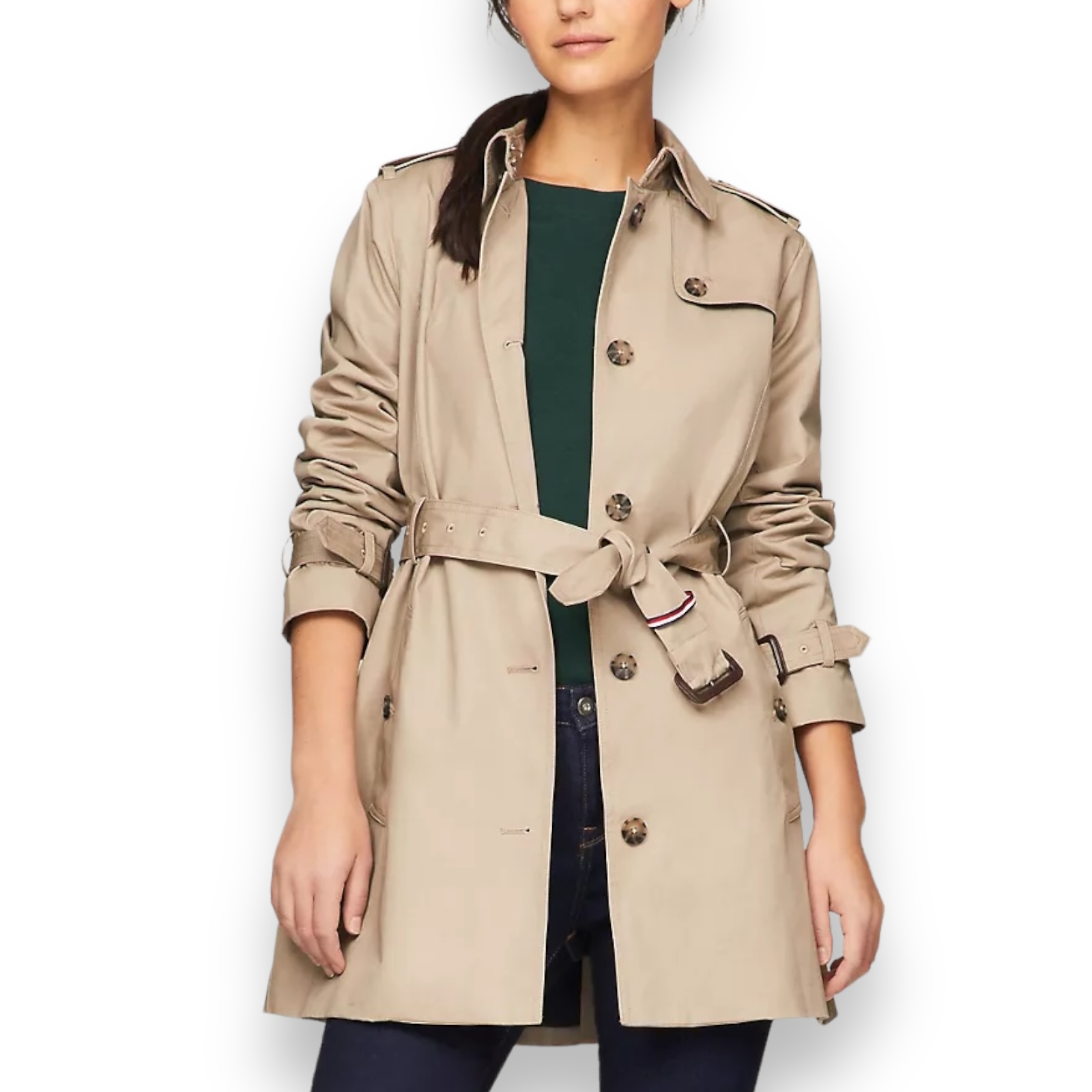 Abrigo Trench Mujer Tommy Hilfiger
