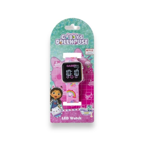 Reloj Digital Gabby y Su casa de Muñecas