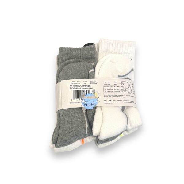 Pack 6 Calcetines Niños Nike - Imagen 2