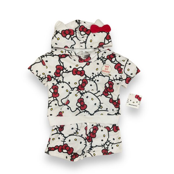 Conjunto Niña Polera y Short Hello Kitty