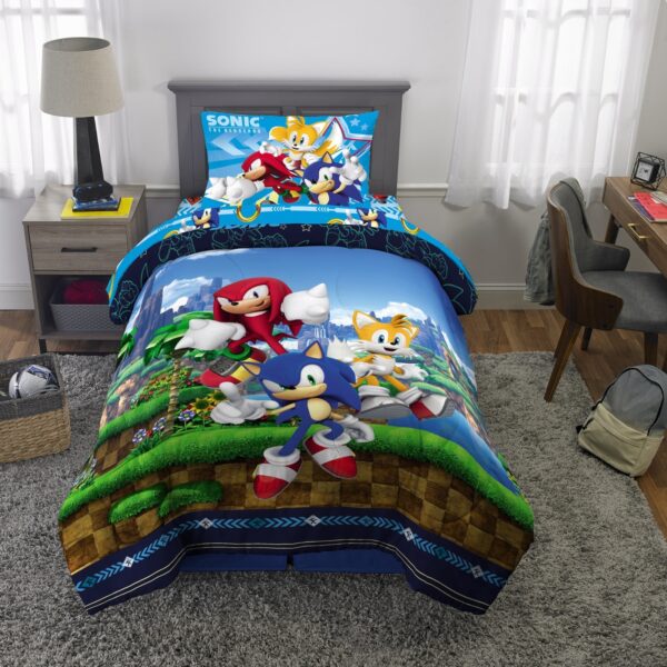 Cubrecama Twin Reversible Sonic - Imagen 4