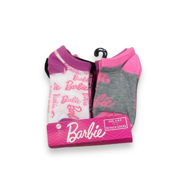 Pack 10 Calcetines Niñas Barbie
