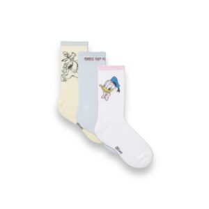 Pack 3 Calcetines Mujer Personajes Disney
