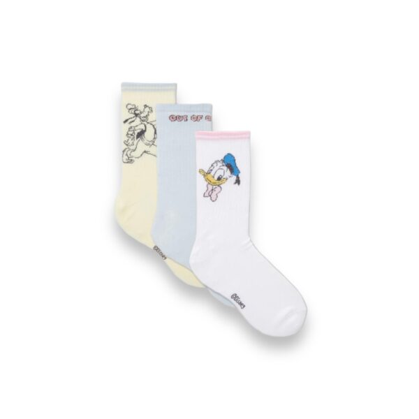 Pack 3 Calcetines Mujer Personajes Disney