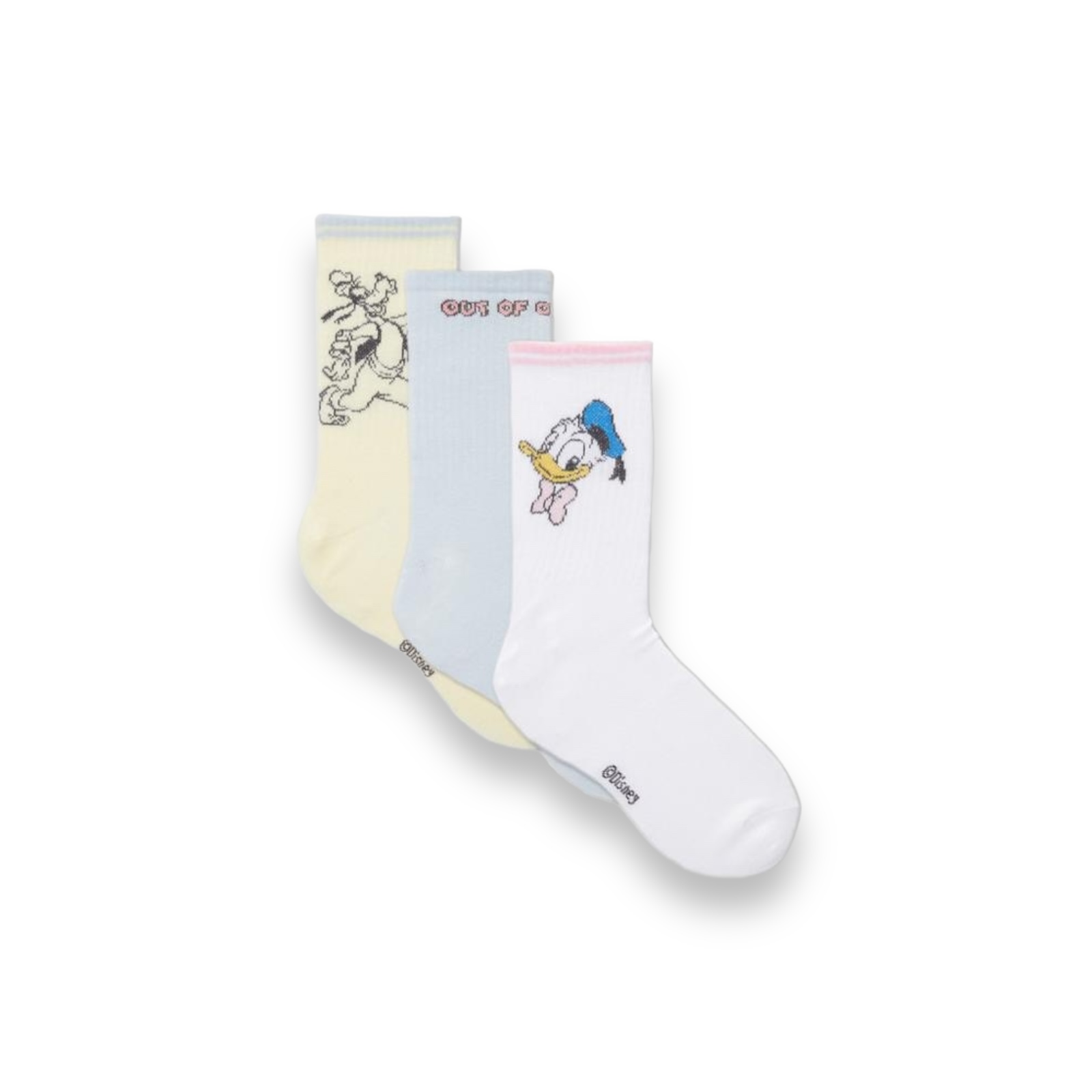 Pack 3 Calcetines Mujer Personajes Disney