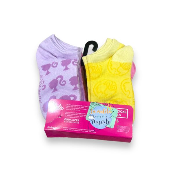 Pack 10 Calcetines Niñas Barbie - Imagen 2