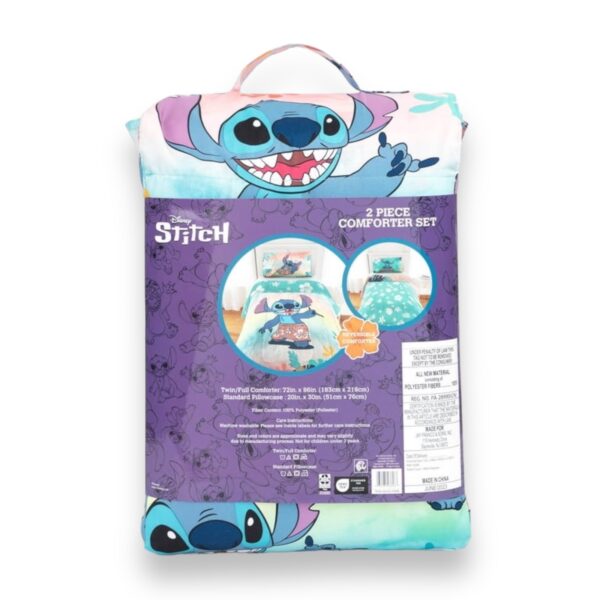 Cubrecama Twin Reversible Stitch - Imagen 2