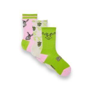 Pack 3 Calcetines Mujer Shrek