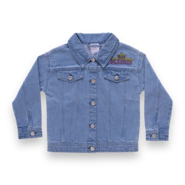 Conjunto Niñas Chaqueta Denim y Polera Princesas Disney - Imagen 3