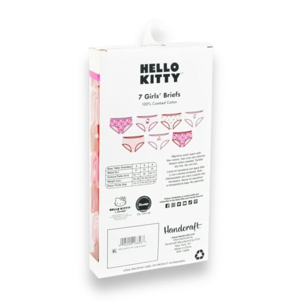 Pack 7 Calzones de Niñas Hello Kitty - Imagen 4