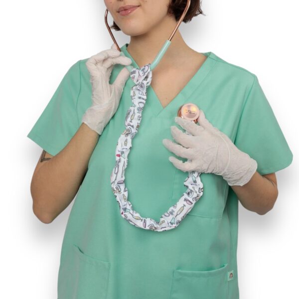 Scrunchie Funda Estetoscopio Enfermera en Apuros - Imagen 2
