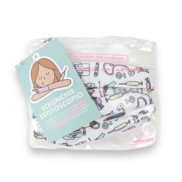 Scrunchie Funda Estetoscopio Enfermera en Apuros - Imagen 4
