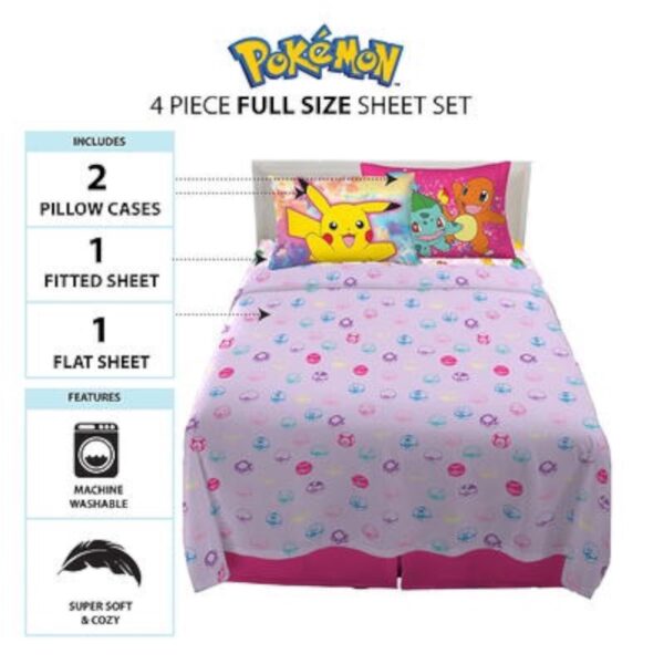 Juego de Sábanas Pokémon - Imagen 5