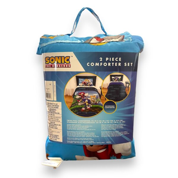 Cubrecama Twin Reversible Sonic - Imagen 2