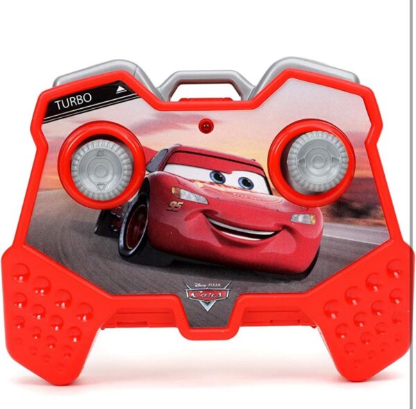 Jada Toys Pixar Cars 1:24 Lightning McQueen RC Remote Control Car 2,4 GHz Juguetes rojos para niños