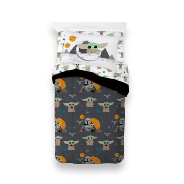 Set Cubrecama y Sábanas Baby Yoda - Imagen 4