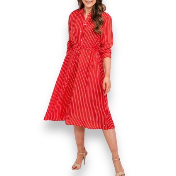 Vestido Midi Mujer Tommy Hilfiger - Imagen 2