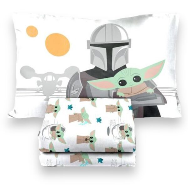 Set Cubrecama y Sábanas Baby Yoda - Imagen 8